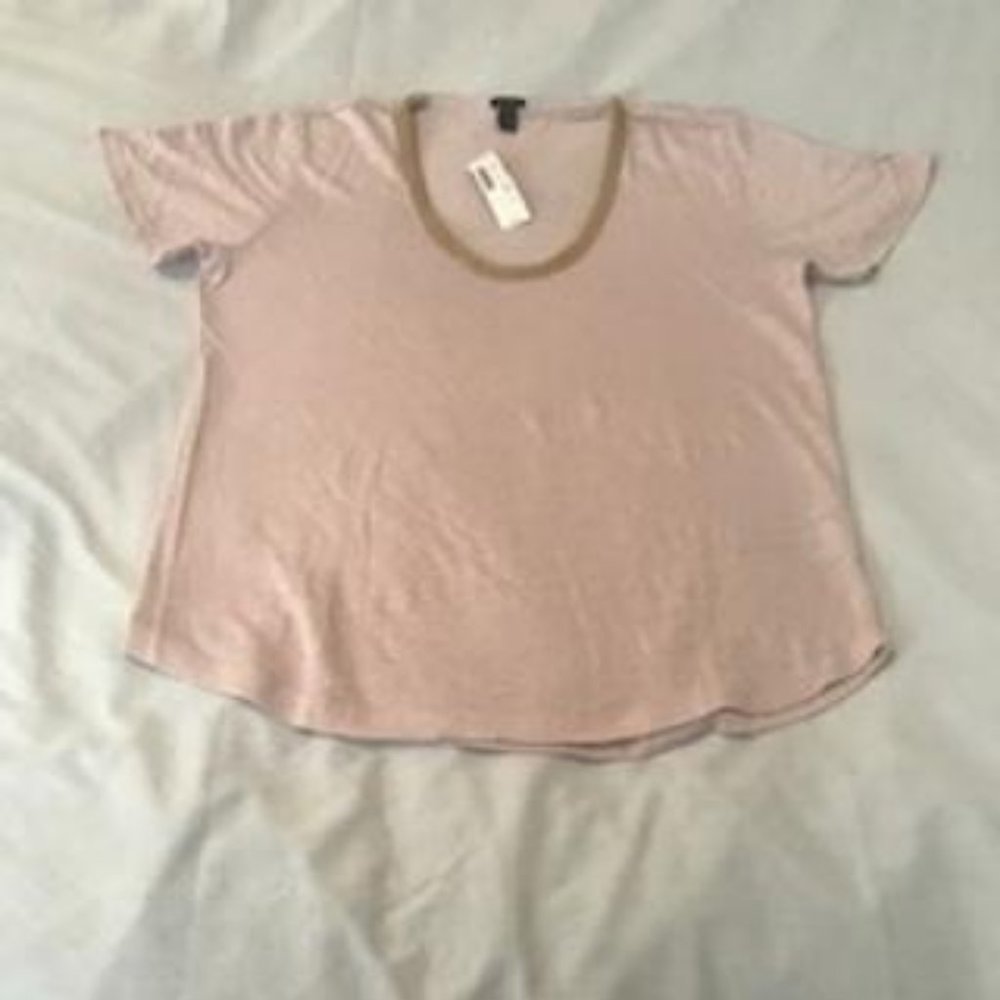 NWT J. Crew Pink Blush Short Sleeve T-shirt